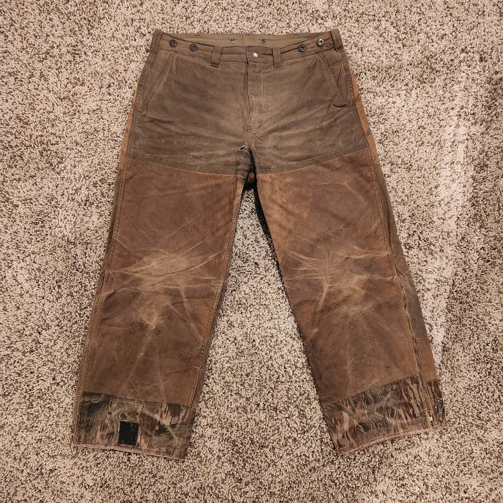 Vintage C.C. Filson 467 Double Hunting Pants Tin Cloth Size 36